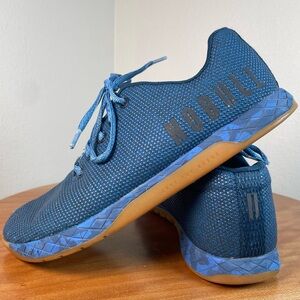 No Bull Shoes Gum Sole Trainer Sneakers Size Women's 10/Men’s 8.5 Blue Run